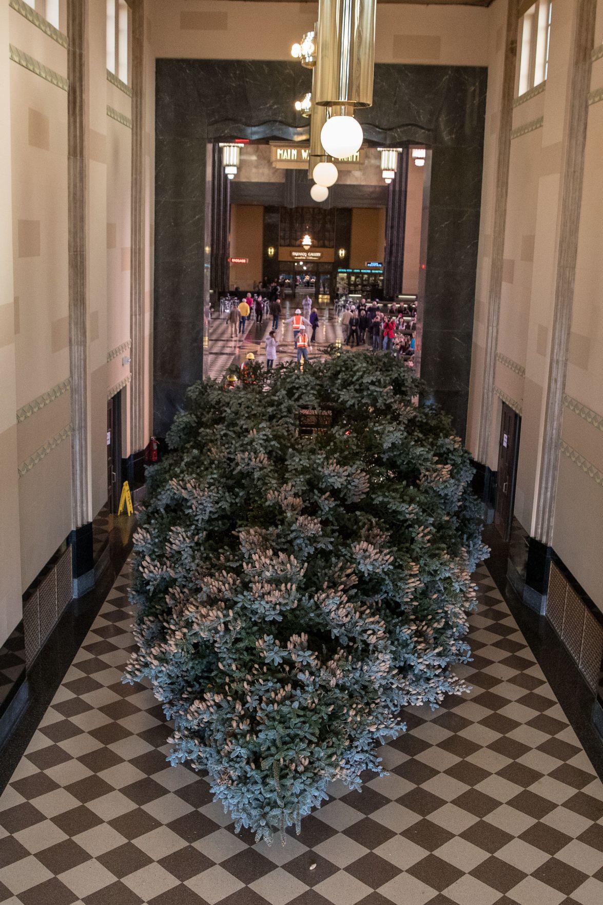 The Durham Museum's 2019 Christmas tree